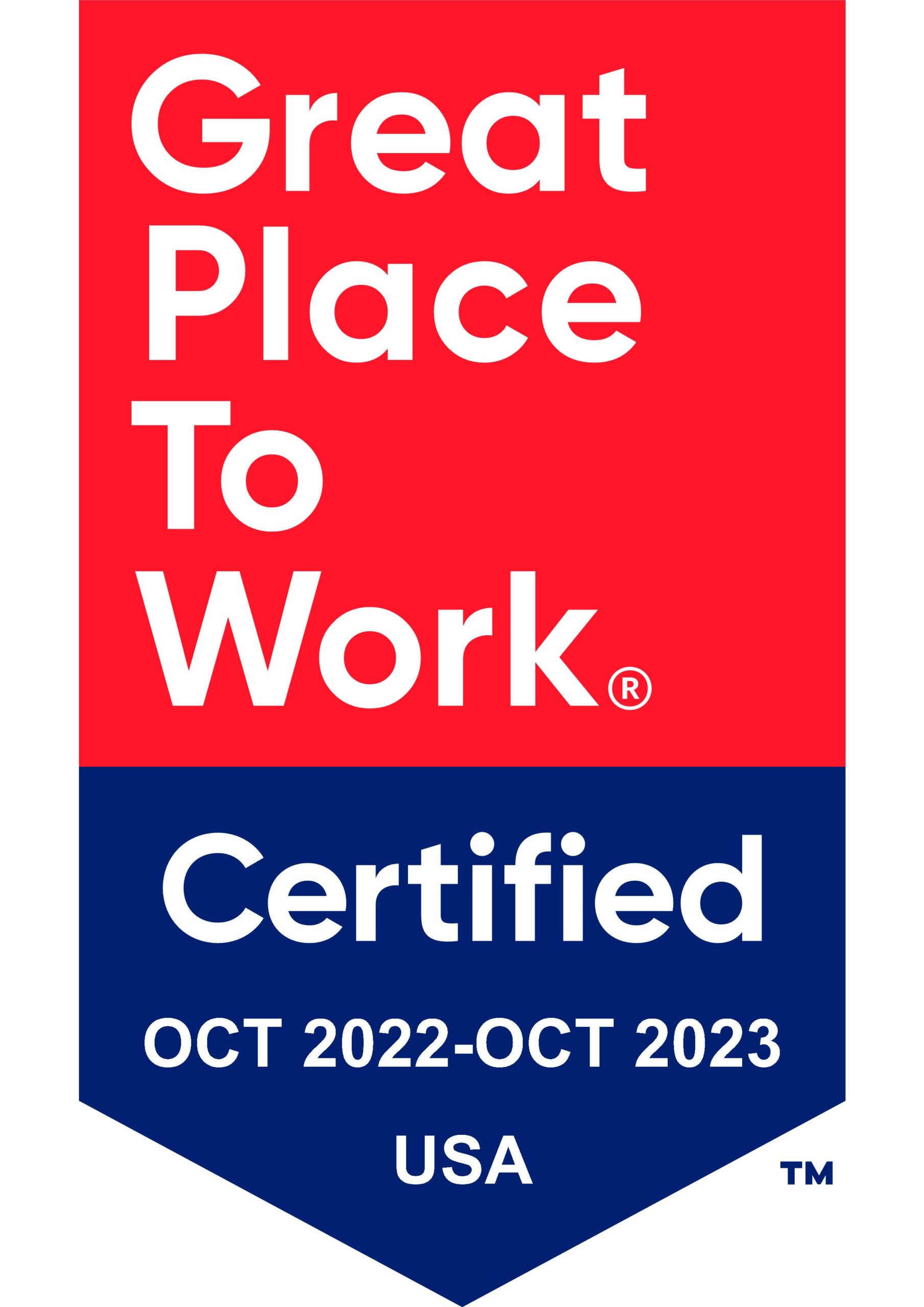 Great Place to Work Eichleay,_Inc._Oct 2022- Oct 2023_Certification_Badge